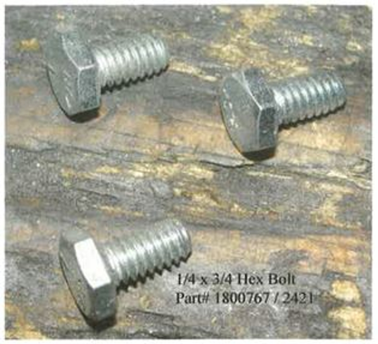 Hex Bolt - 1/4" X 3/4" (20-2421/1800767)