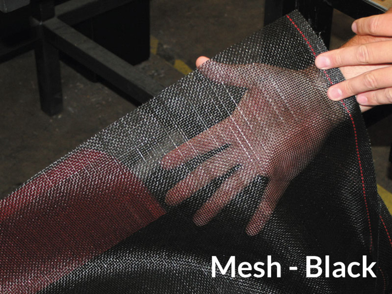 Double-Flip?? Tarp - Black PVC Mesh (20-893/1800236)