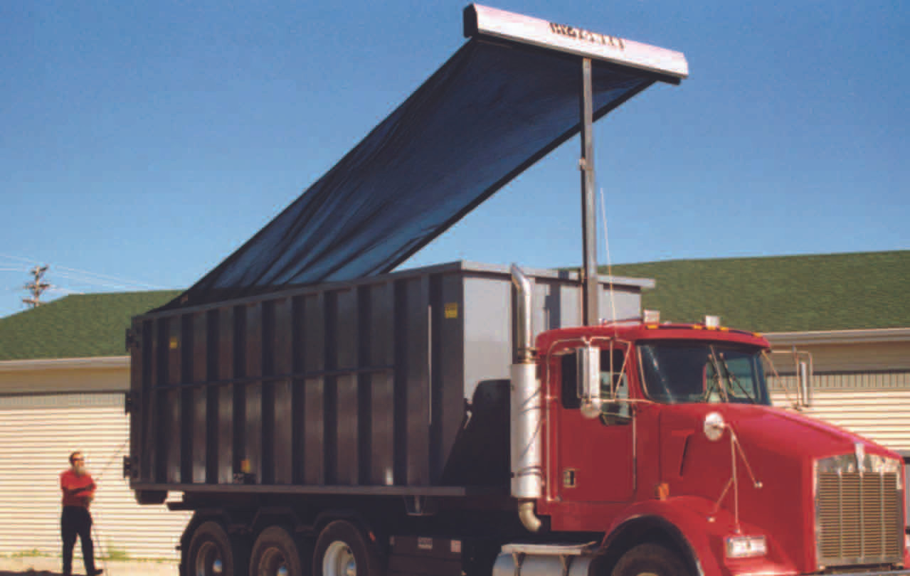 HyTower, 100" X 28' Tarp