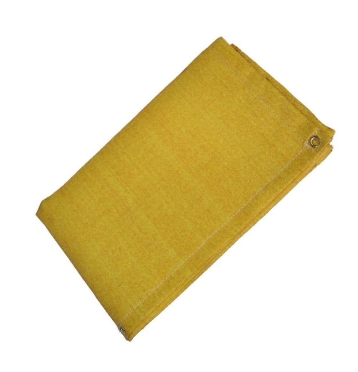 12' X 12' Gold Slag-Shed Blanket 24 oz. Grommets 24'' Apart