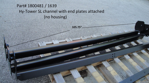 Hy-Tower Housing Channel Assembly - SL Model, with end plates attached (20-1639/1800481)