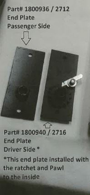 End Plate Assembly - Driver Side