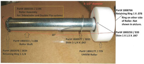 Shim - 1-1/4" inside dimension X .047 (20-2833/1800977)