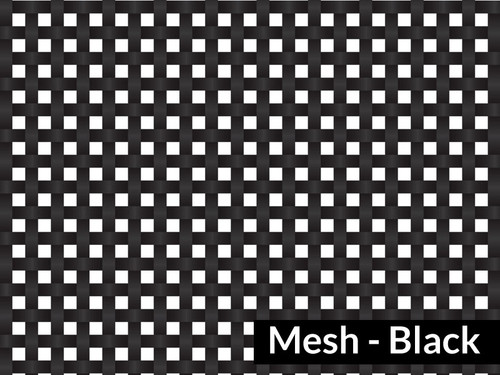 7' X 28' F/S Black Mesh Tarp (20-4258/1801578)