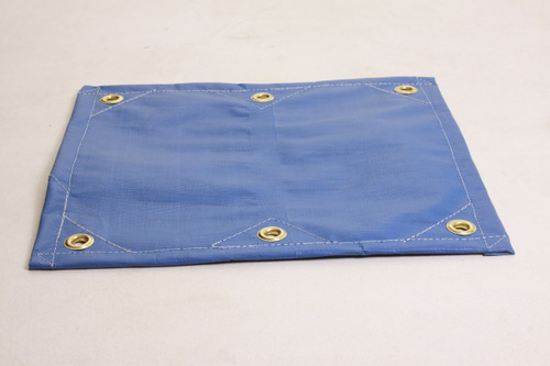 20 X 40 Ultra Strong Royal Style Poly Tarp - Blue, with Reinforced Patches