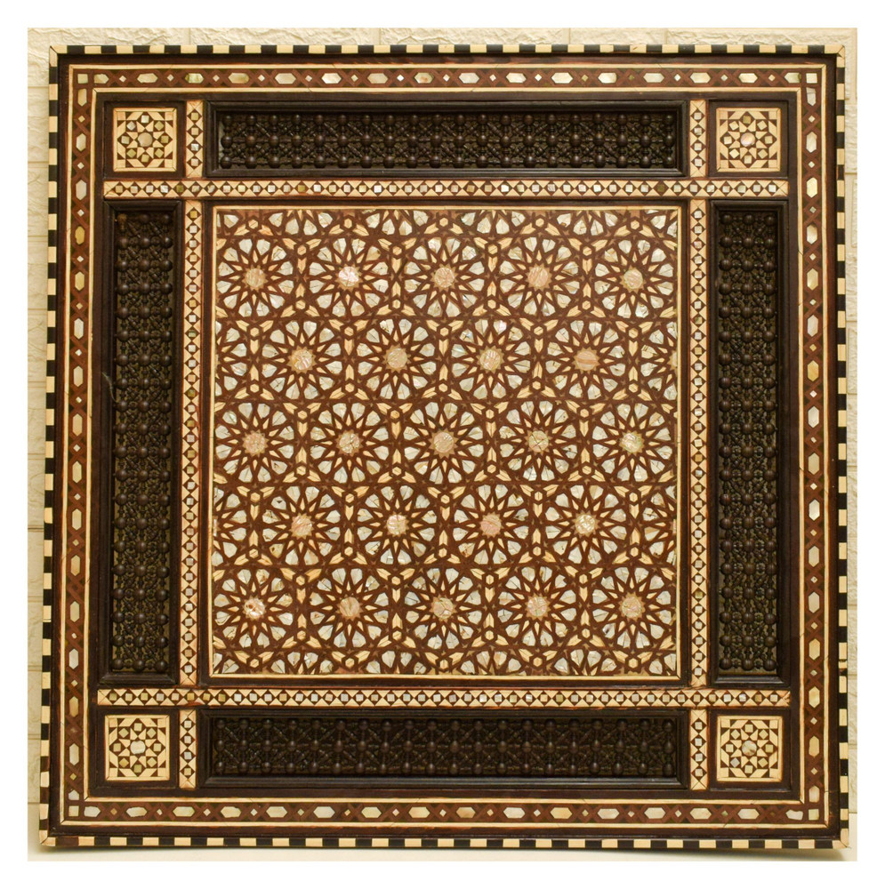 Moroccan Mother of Pearl Inlay Wall Panel 33″