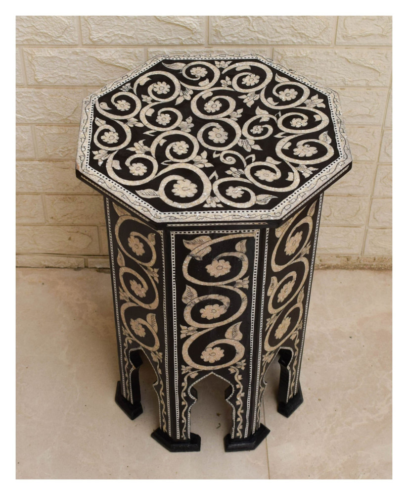 Scrolling Arabesque Side Table