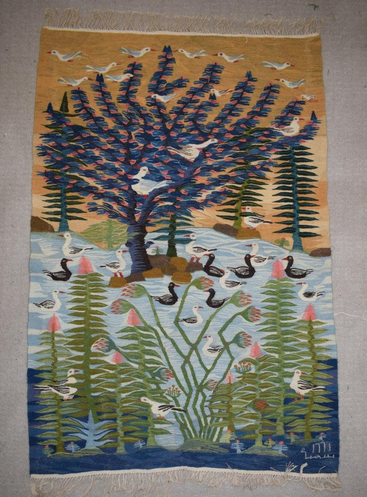 Custom Egyptian tapestry commission, large 4.5–6 ft — example of a past piece