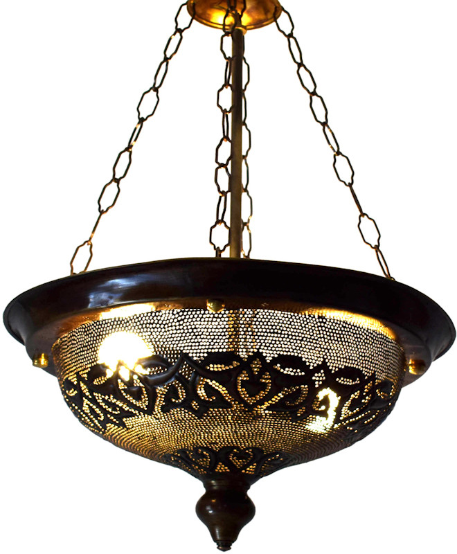 Moroccan Brass chandelier
