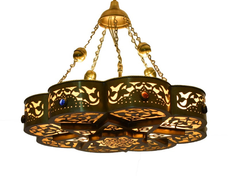 Moroccan hanging chandelier