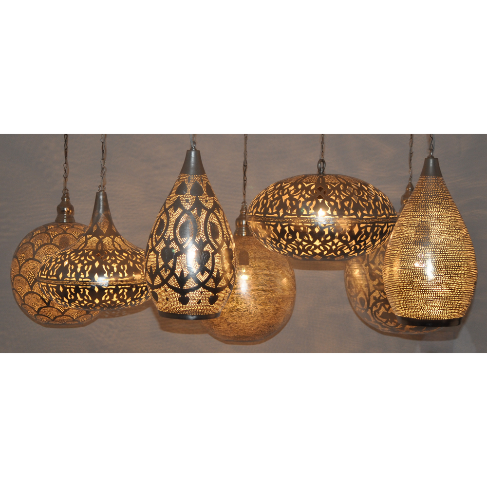 Moroccan pendant lamps