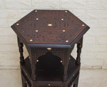 Mashrabiya Side Table 24 × 16 in — detail 4