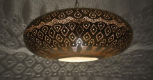 bronze Moroccan lamp
