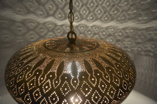 handcrafted Moroccan light