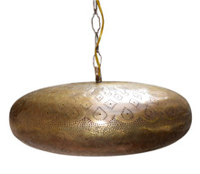 Brass Moroccan pendant light