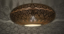 bronze Moroccan lamp