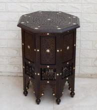 Mashrabiya Side Table 24 × 17 in — detail 1