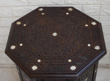Mashrabiya Side Table 24 × 17 in — detail 2