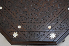 Mashrabiya Lattice End Table — view 5