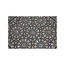 Moucharabieh Inlay Side Table 20 in — detail 4