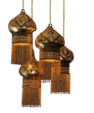 cluster of pendant lights