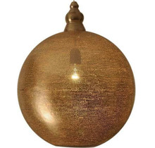 handcrafted Moroccan lamp