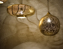 Moroccan hanging lamps
