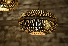Moroccan hanging lamp