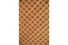 Star diagonal lattice panel — solid wood grain and finish detail