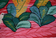 Water Birds among the Leaves handwoven tapestry — view 9
