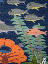 Underwater Marine Life handwoven tapestry — view 3