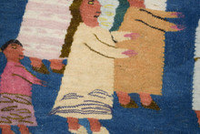 Village Wedding Celebration handwoven tapestry — view 9