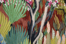 River Garden in Bloom with Geese handwoven tapestry — view 18