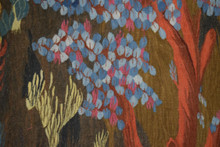 Night Village under the Moon handwoven tapestry — view 10
