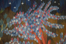 Night Village under the Moon handwoven tapestry — view 12