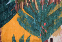 4.9ft Handwoven Oasis Village Tapestry - Egyptian Wall  Hanging - Folk Art Rug