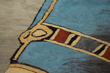 Nefertiti handwoven tapestry — view 10