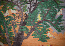 Tree of Life with Waterfowl handwoven tapestry — view 3