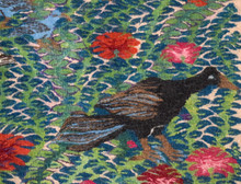 Garden Thicket with Birds handwoven tapestry — view 12