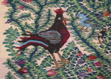 Garden Thicket with Birds handwoven tapestry — view 14