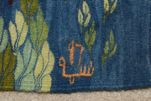 5.1 FT Handwoven Tapestry Wall Art-Egyptian Wool Hanging Kilim Folk Village Life