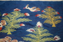 Geese among the Ferns handwoven tapestry — view 7