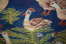 Geese among the Ferns handwoven tapestry — view 8