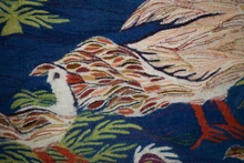 Handwoven Tapestry Egyptian Kilim-Wall Hanging Wool Folk Art Home Decor 4.6 FT
