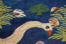 Geese among the Ferns handwoven tapestry — view 11