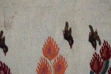 Blossom Plants over the Village handwoven tapestry — view 12