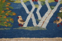 Flowering Tree with Birds handwoven tapestry — view 10