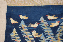 Fan Tree with Doves handwoven tapestry — view 2