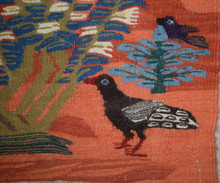 Grove of Bird Trees handwoven tapestry — view 7