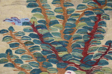 Egyptian Kilim Tapestry Wall Hanging Handwoven Wool Runner Art Decor 7.3 FT
